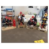 Canadian Whiskey Fireman Decanter Set