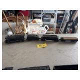 Lionel Locomotive and Dump Cars