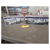 2 Hess Toy Trucks in Boxes