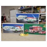 3 Hess Emergency Trucks