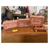 Wooden Fisher Price Vehicles