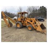 Case Construction King 680 Backhoe Loader