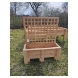 48in x 18in x 57in Tall Trellis Box