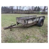 4ft x 12ft Wood Wagon (NO TITLE)