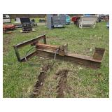 Skid Steer Mount Log Splitter