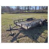Dual Axle Utility Trailer