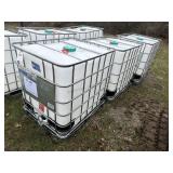 Three 275 Gallon IBC Totes