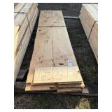 12 - 1in x 14in x 8ft White Pine