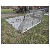 Diamond Plate Aluminum Tonneau Cover 8ft.