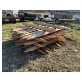 6 ft. Larch Fence Posts