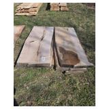 6 Red Oak Slabs