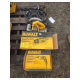 3 New Corded DeWalt Tools