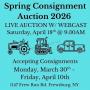 Spring Consignment Auction 2026