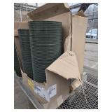 203- 10 in. Green Plant Pots