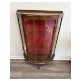 Bowed Front Display Cabinet