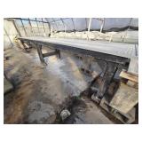 2 Greenhouse Tables with Aluminum Grates