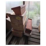 29-Countryside 24 in. Plastic Tarra Box Planters