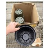 7in and 9in Plastic Pots