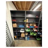 2 Hon Metal Shelves with Contents