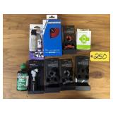 Cleats, Control Blast Cans, Contact Gel, Lube