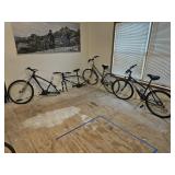 4 Used Raleigh Bikes