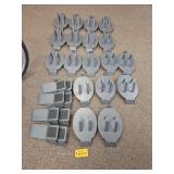 26 Wall Mount Hat/Helmet and Shoe Sale Display