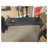 Rolling Display Table and 2 Giant Bike Stands