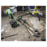 Two Weed Whackers and a Rototiller