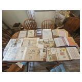 Vintage Newspapers, Stamps, & Post Cards