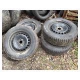 4 - Nexen 225/65R17 102T Studded Snow Tires