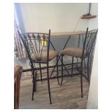 3 Piece Bar and Table Set