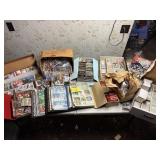 Huge assorted collectible sports cards