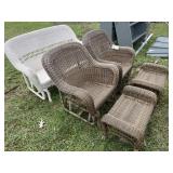 Wicker Furniture Patio Set
