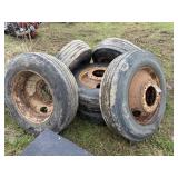 6 Semi Truck Tires- 285/75 24.5