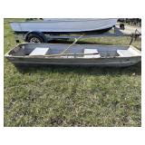 12ft. Aluminum Boat With Oars