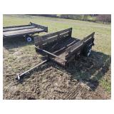 Single Axle 4ft x 8ft Utility Trailer (NO TITLE)