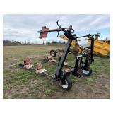 Fold up transplanter