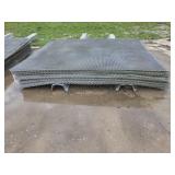 65-8 ft. x 6 ft. Galvanized Expanded Metal Sheets