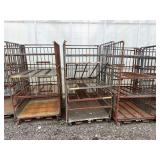 3 - Rolling Greenhouse Racks