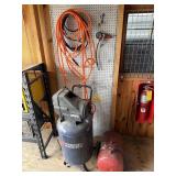 Campbell Hausfeld Air Compressor, Tank, Line