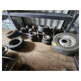 Spare Mower Wheels