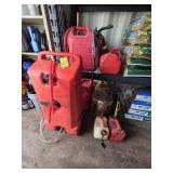 Gas Cans and Caddy