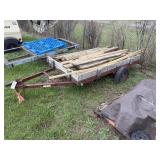 8ft x 4ft Single Axle Lawn Trailer