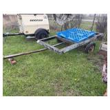 8ft x 4ft Single Axle Lawn Trailer