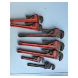 Pipe Wrench Lot