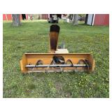 Rear mount Snow blower
