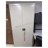 Tall Aluminum Office Cabinet