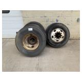 6 11R22.5 Semi Tires and Rims