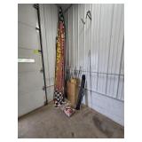 Advertising Sper Flag Banners and Poles