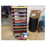Lead wheel weights, Tire Patches, Timken cabinet